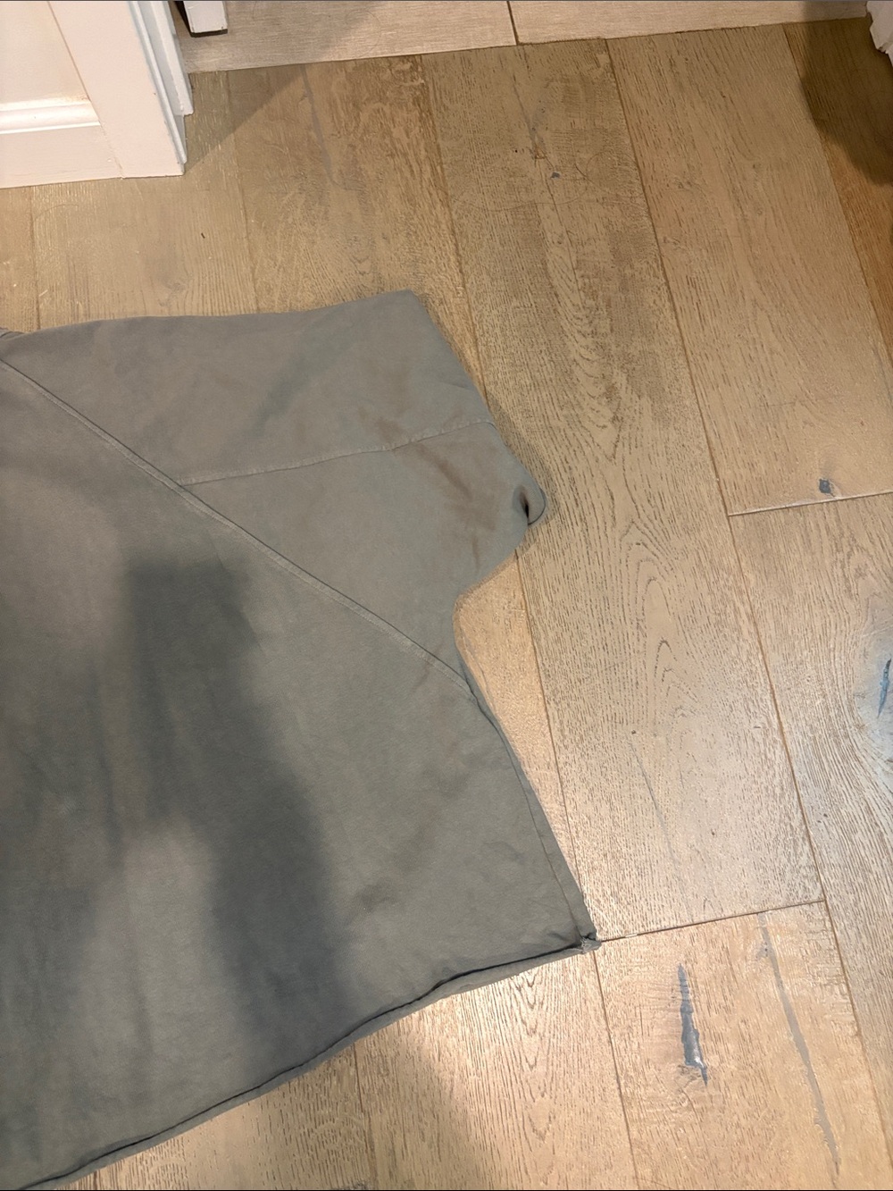 Entire Studios Heavy Boxy Tee- Medium Grey - Picture 14 of 15